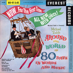 Jack Saunders Orchestra / Jack Saunders Chorus Around The World In Eighty Days In Words And Music Vinyl LP USED