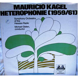 Mauricio Kagel Heterophonie (1959/61) Vinyl LP USED
