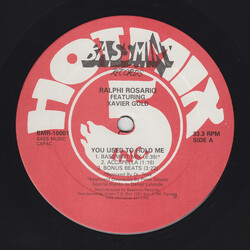 Ralphi Rosario / Xaviera Gold You Used To Hold Me USED VINYL 12INCH 33 S RPM