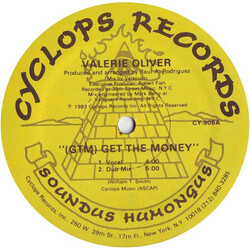 Valerie Oliver (GTM) Get The Money USED VINYL 12INCH 33 S RPM