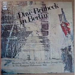 Dave Brubeck Dave Brubeck In Berlin Vinyl LP USED
