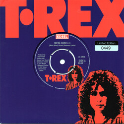 T. Rex Metal Guru USED VINYL 7INCH 45 RPM SINGLE LIMITED EDITION NUMBERED REISSUE