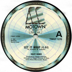 Dazz Band Let It Whip USED VINYL 12INCH 45 RPM