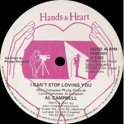 Al Campbell I Can't Stop Loving You USED VINYL 12INCH