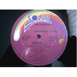Midnight Star Curious USED VINYL 12INCH 45 RPM SINGLE
