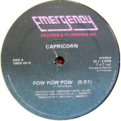 Capricorn (3) Pow Pow Pow / Maybe No USED VINYL 12INCH 33 S RPM STEREO
