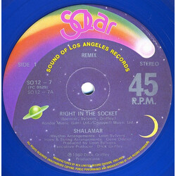 Shalamar Right In The Socket (Remix) / The Second Time Around USED VINYL 12INCH 45 RPM