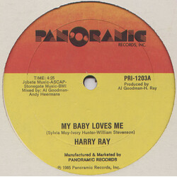 Harry Ray My Baby Loves Me USED VINYL 12INCH 33 S RPM