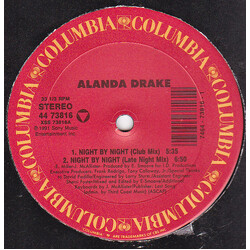 Alanda Drake Night By Night USED VINYL 12INCH 33 S RPM