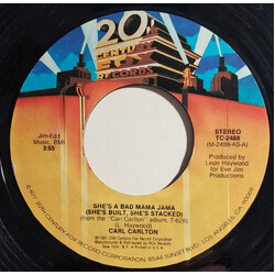 Carl Carlton She's A Bad Mama Jama (She's Built, She's Stacked) USED VINYL 7INCH 45 RPM SINGLE