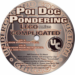 Poi Dog Pondering Complicated (Lego Remixes) USED VINYL 12INCH