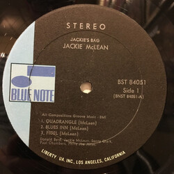 Jackie McLean Jackie's Bag Vinyl LP USED