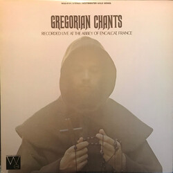 Chœur Des Moines De L'Abbaye D'En-Calcat Gregorian Chants  (Recorded Live) Vinyl LP USED