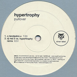 Hypertrophy Pullover USED VINYL 12INCH 33 S RPM PROMO