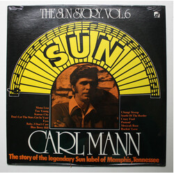 Carl Mann The Sun Story Vol.6 Vinyl LP USED