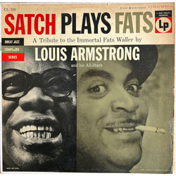 Louis Armstrong And His All-Stars Satch Plays Fats: A Tribute To The Immortal Fats Waller By Louis Armstrong And His All-Stars Vinyl LP USED