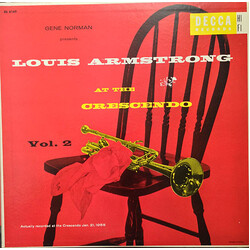 Louis Armstrong At The Crescendo Vol. 2 Vinyl LP USED