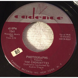 The Chordettes Photographs / Baby Of Mine USED VINYL 7INCH 45 RPM