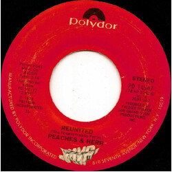 Peaches & Herb Reunited Vinyl 7" USED