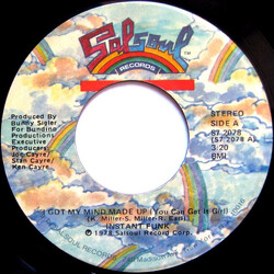 Instant Funk I Got My Mind Made Up (You Can Get It Girl) USED VINYL 7INCH 45 RPM SINGLE STEREO