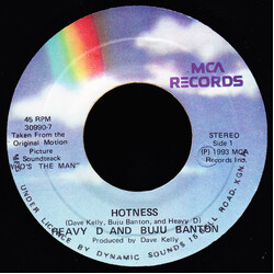 Heavy D / Buju Banton Hotness USED VINYL 7INCH 45 RPM