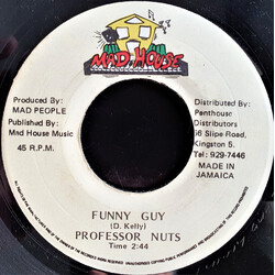 Professor Nuts Funny Guy USED VINYL 7INCH 45 RPM