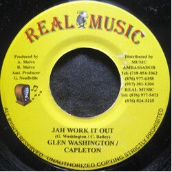 Glen Washington / Capleton Jah Work It Out USED VINYL 7INCH 45 RPM