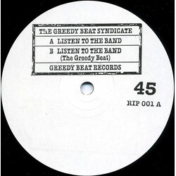 The Greedy Beat Syndicate Listen To The Band USED VINYL 12INCH 45 RPM