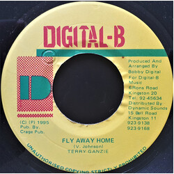 Terry Ganzie Fly Away Home USED VINYL 7INCH 45 RPM