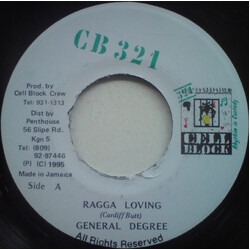 General Degree / Daddy Lizard Ragga Loving / Hotter Than Them USED VINYL 7INCH 45 RPM
