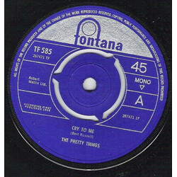 The Pretty Things Cry To Me USED VINYL 7INCH 45 RPM SINGLE MONO