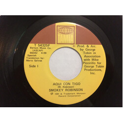 Smokey Robinson Aqui Con Tigo / Being With You USED VINYL 7INCH 45 RPM