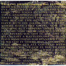 Talking Heads (Nothing But) Flowers USED VINYL 7INCH 45 RPM SINGLE PROMO STYRENE