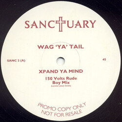 Wag Ya Tail Xpand Ya Mind USED VINYL 12INCH 45 RPM PROMO