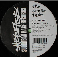The Dream Team Stamina / Warriors USED VINYL 12INCH 45 RPM