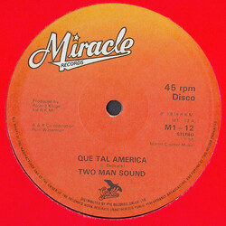 Two Man Sound Que Tal America USED VINYL 12INCH 45 RPM SINGLE STEREO