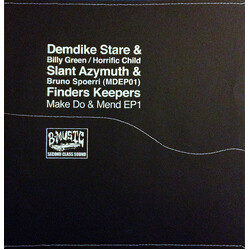 Demdike Stare / Billy Green / Horrific Child / Slant Azymuth / Bruno Spoerri Make Do & Mend EP1 USED VINYL 12INCH 45 RPM EP LIMITED EDITION STEREO