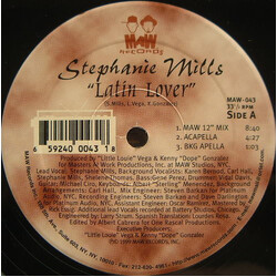 Stephanie Mills Latin Lover USED VINYL 12INCH 33 S RPM