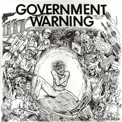 Government Warning Paranoid Mess Vinyl LP USED