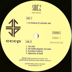 C.C.C.P. The Hallucinogenic Toreador Vinyl 2 LP USED