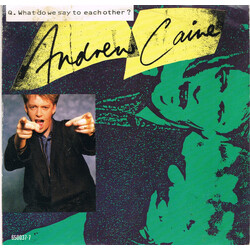 Andy Caine Q. What Do We Say To Each Other? USED VINYL 7INCH 45 RPM SINGLE