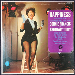 Connie Francis Happiness - From The Hit Show "You're A Good Man, Charlie Brown" Vinyl LP USED