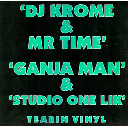 Krome & Time Ganja Man / Studio One Lik USED VINYL 12INCH 45 RPM