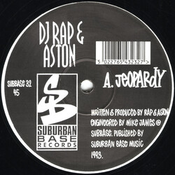 DJ Rap & Aston Jeopardy / More Time USED VINYL 12INCH 45 RPM