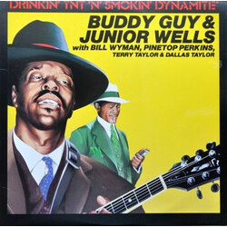 Buddy Guy / Junior Wells / Bill Wyman / Pinetop Perkins / Terry Taylor (3) / Dallas Taylor Drinkin' TNT 'N' Smokin' Dynamite Vinyl LP USED