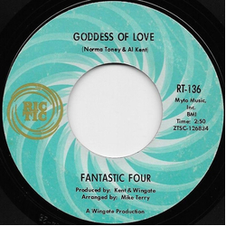 Fantastic Four Goddess Of Love Vinyl 7" USED