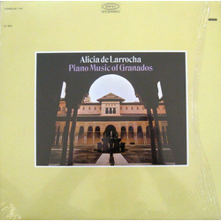 Alicia de Larrocha / Enrique Granados Piano Music Of Granados Vinyl LP USED