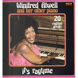 Winifred Atwell It's Ragtime Vinyl LP USED