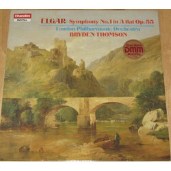 Sir Edward Elgar / Bryden Thomson / London Philharmonic Orchestra Elgar: Symphony No. 1 In A Flat Op. 55 Vinyl LP USED