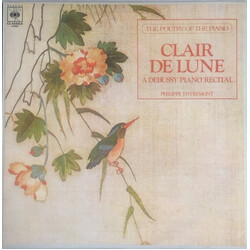 Claude Debussy / Philippe Entremont The Poetry of the Piano - Clair De Lune - A Debussy Piano Recital - Philippe Entremont Vinyl LP USED